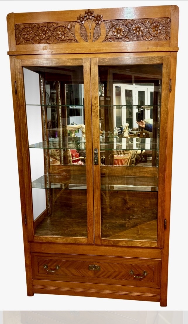 Art Nouveau Display Case 
