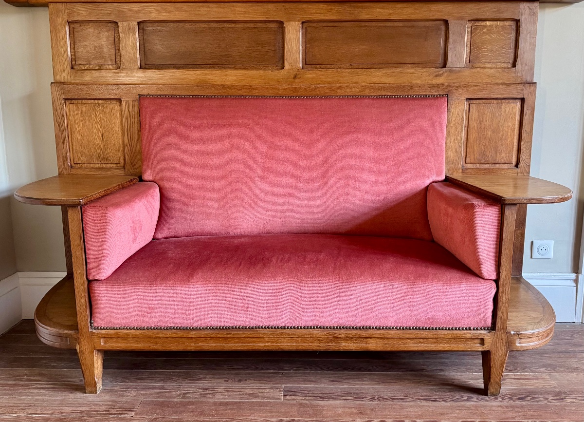 1930s Oak Bench
