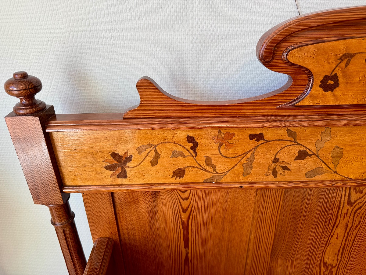 Art Nouveau Bench/sofa -photo-7