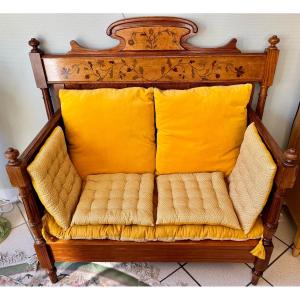 Banquette/ Canapé Art Nouveau
