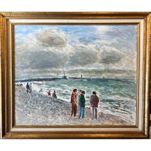 Jean-jacques René (born In 1943), Figures By The Sea