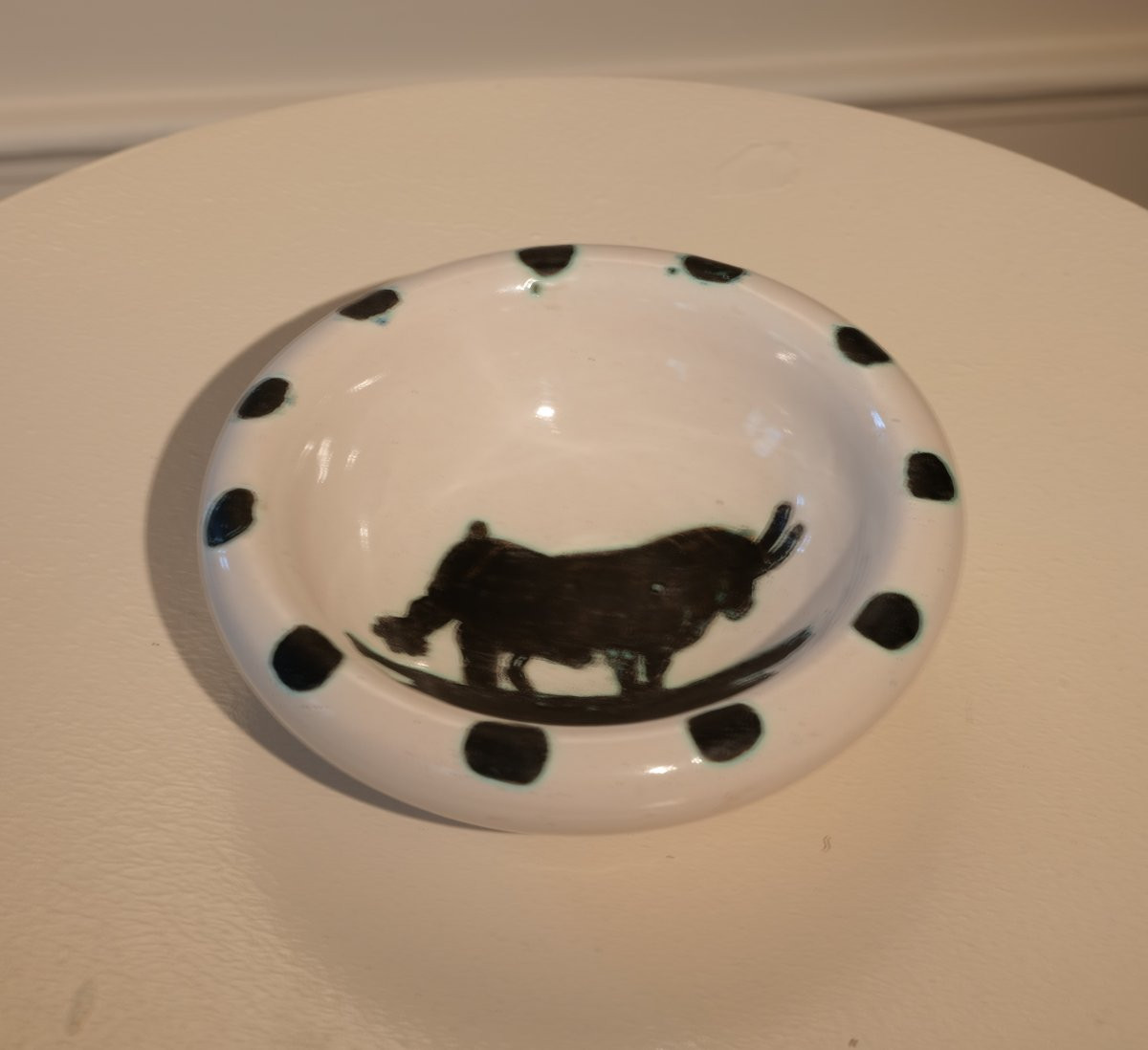 Bull Ashtray By Pablo Picasso Madoura-photo-3