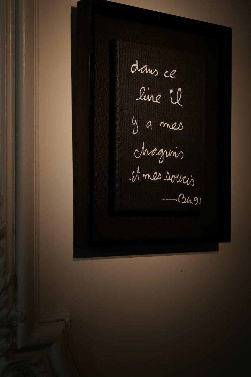 Acrylique sur livre entoilé de Ben-photo-3