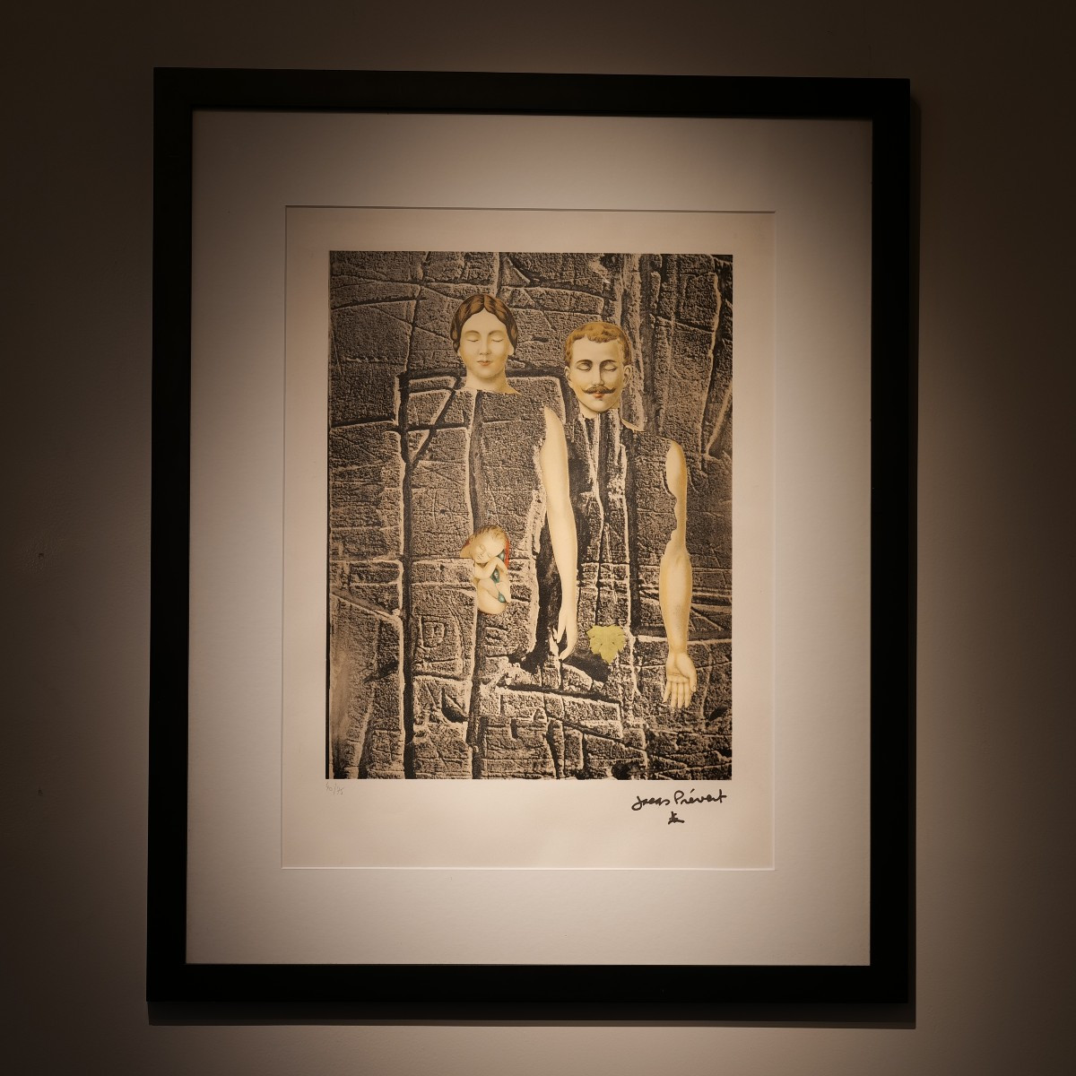 Lithographie de Jacques Prévert