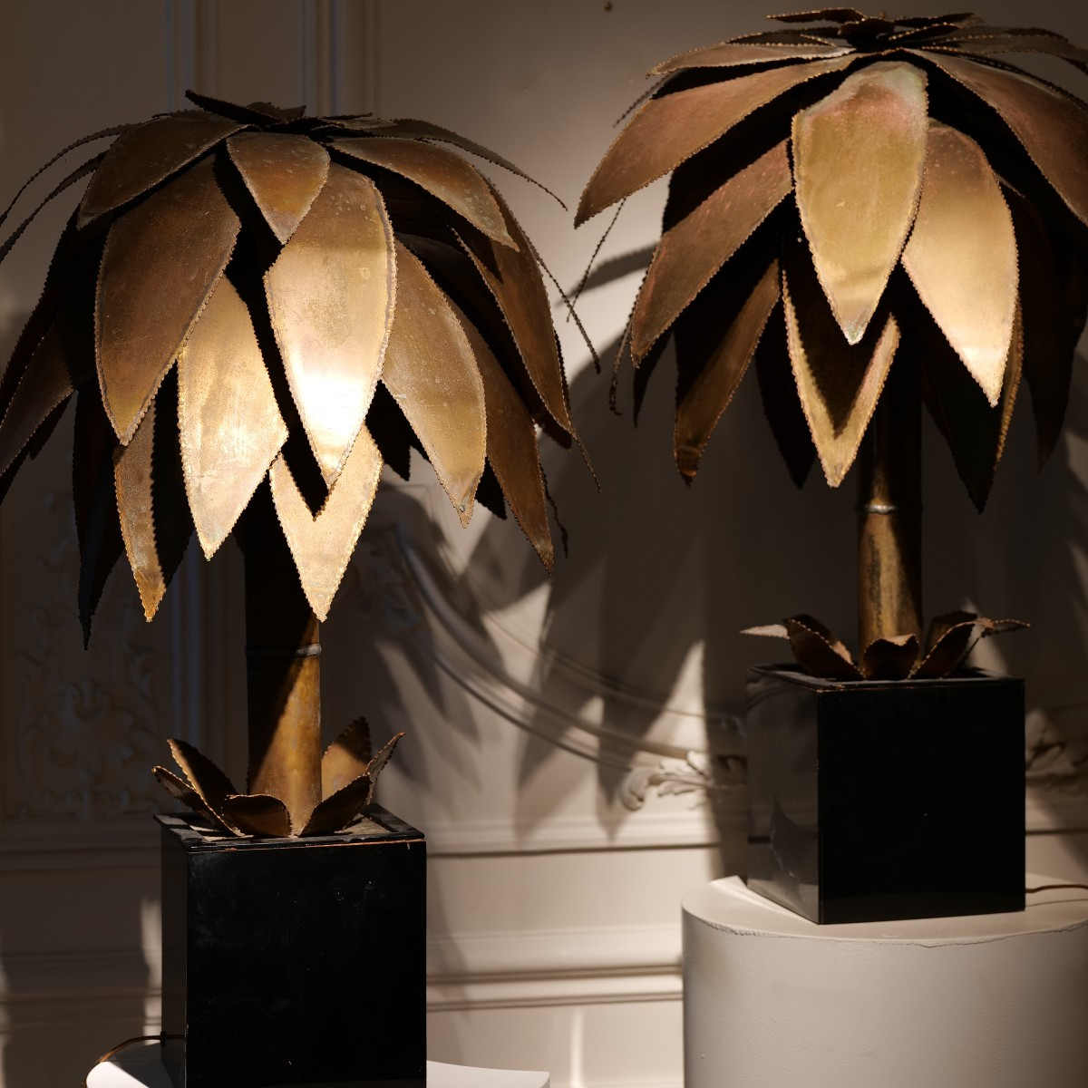 Pair Of Jansem Lamps
