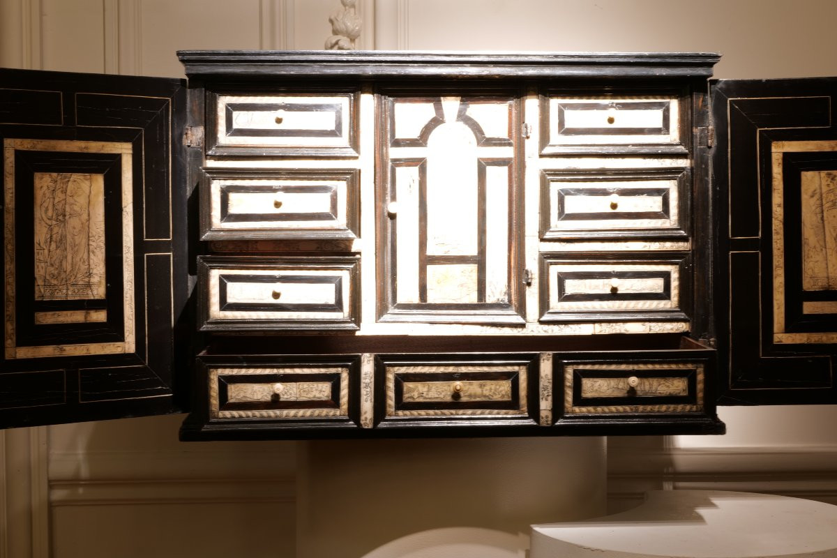 Cabinet milanais du XVIIe-photo-3