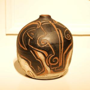 Ceramic Bull Vase, A Unique Piece By Kelli Bedrossian