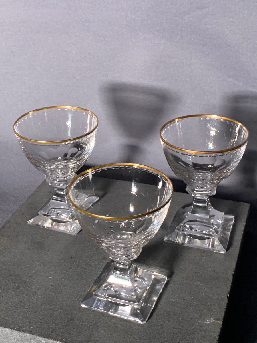 Set Of 12 Crystal Wine Glasses Kosta Boda “elis Berg”-photo-1