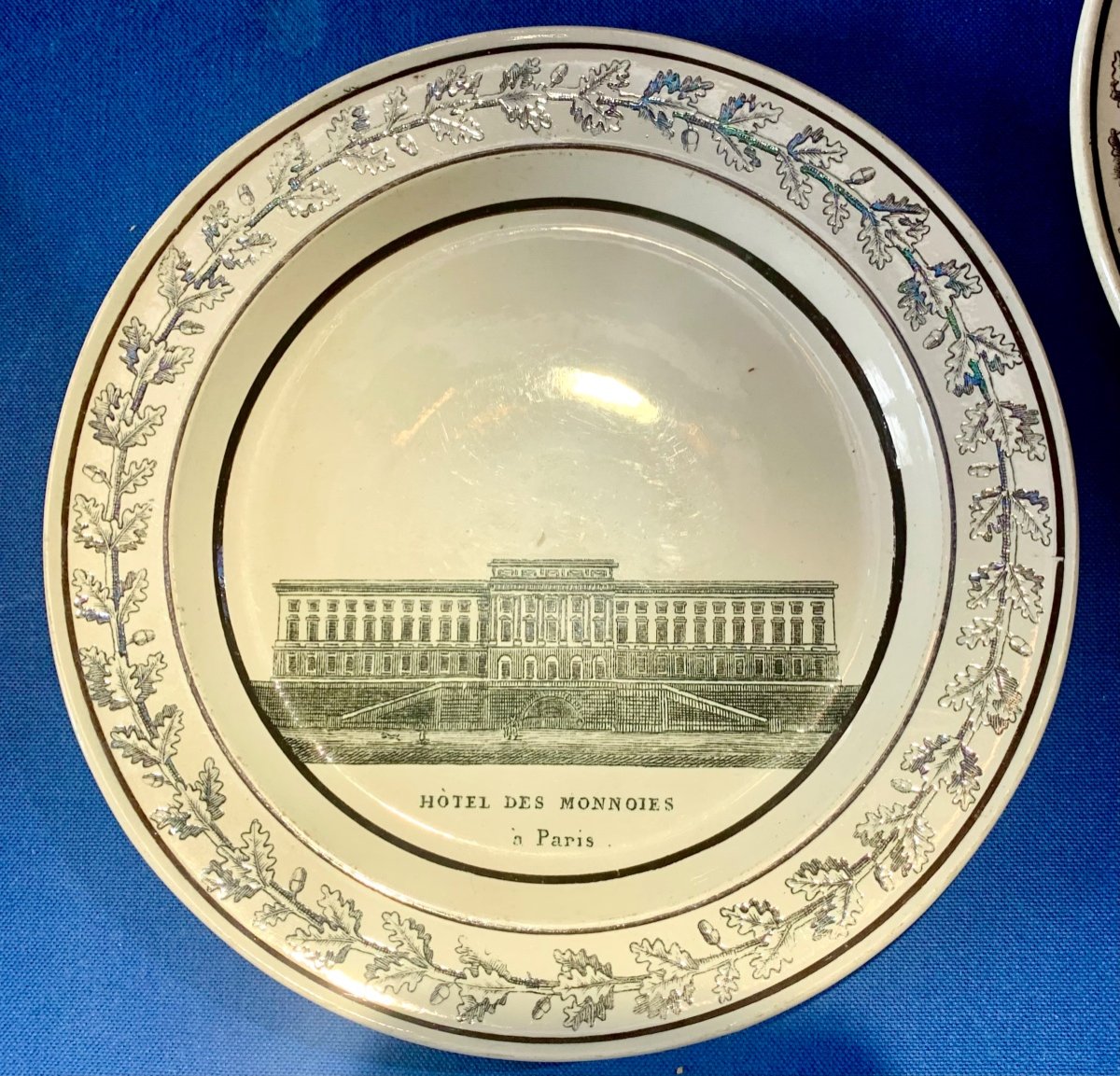 Monuments de Paris, 10 Assiettes  Creil et Montereau ou Wedgwood -photo-4