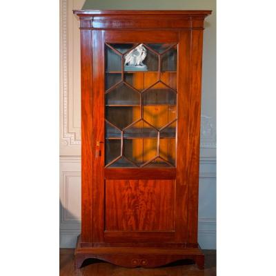 Bookcase In Light Mahogany Sweden Circa 1840