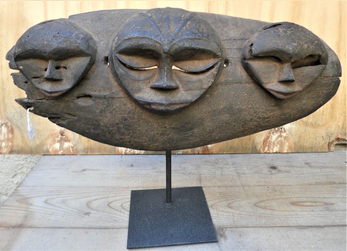 Masque Planche Eket Du Nigéria