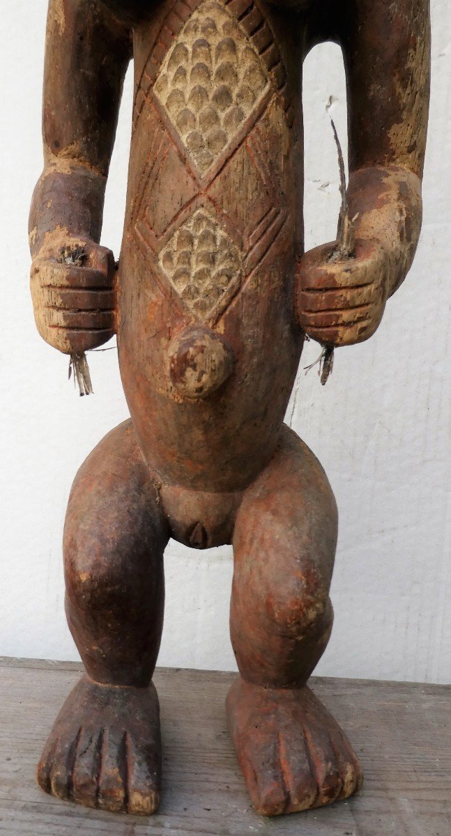 Statue d'Ancêtre Lumbu - Gabon-photo-3