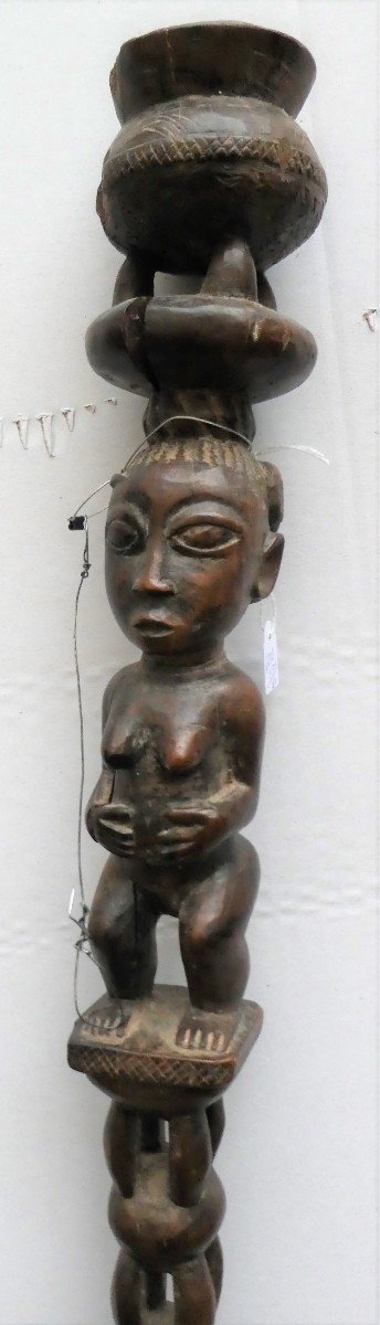 Yoruba Scepter Cane From Nigeria-photo-6