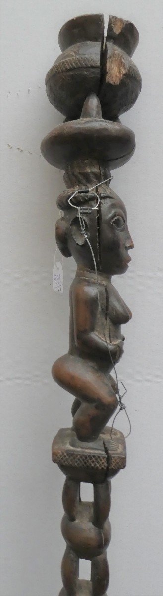 Yoruba Scepter Cane From Nigeria-photo-8