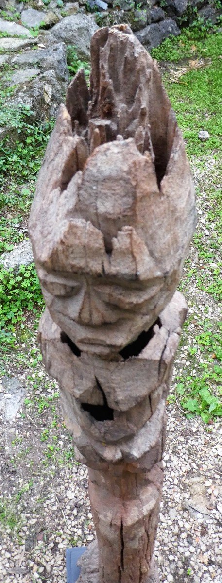 Grande Sculpture Sentinelle  Botchio-photo-1