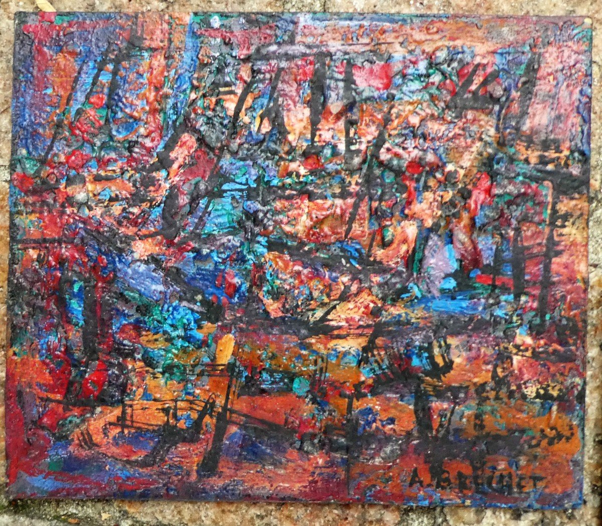 3 Tableaux d'André Brechet-photo-2