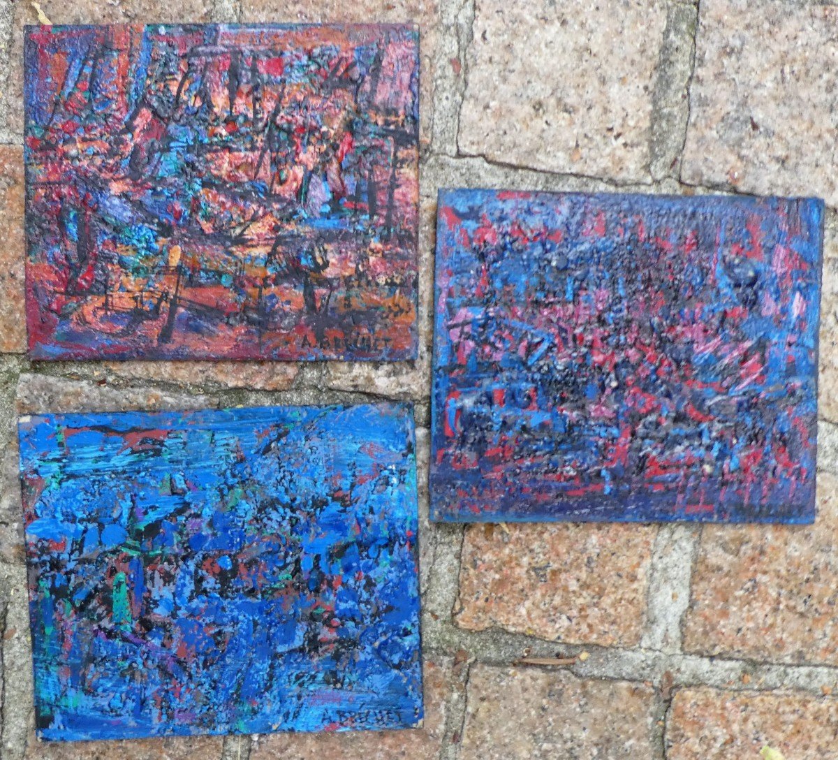 3 Tableaux d'André Brechet