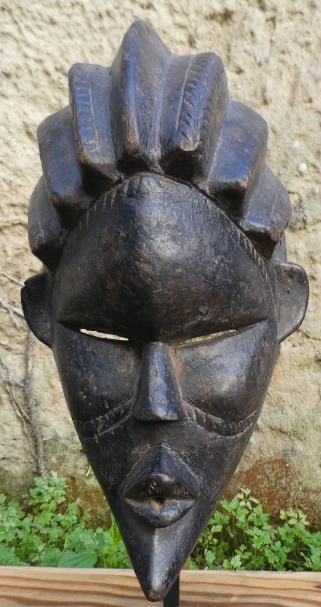 Masque De Danse Bassa Liberia - Côte d'Ivoire-photo-3