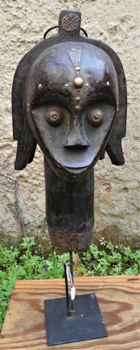 Fang Reliquary Head From Gabon-photo-1