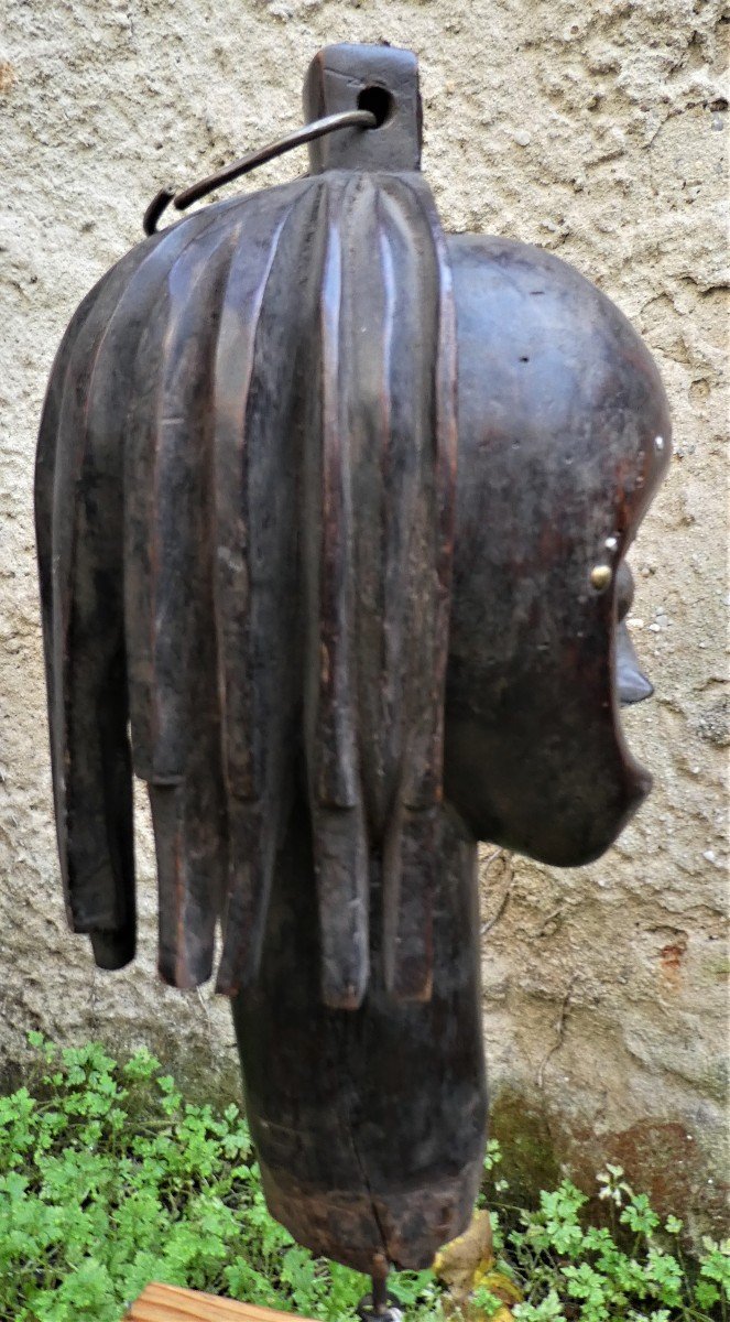 Fang Reliquary Head From Gabon-photo-3