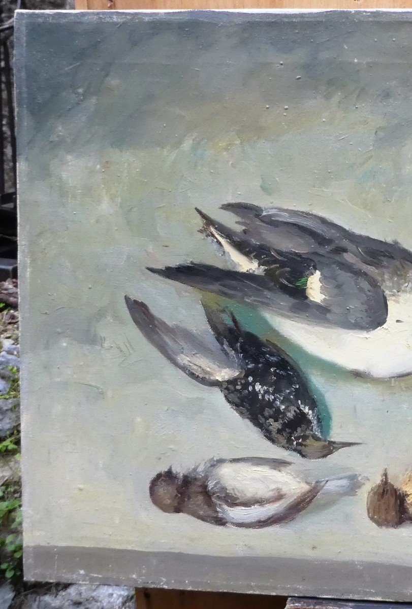 Pair Of Paintings By Waldemaro Costanzo Figlinesi 1912-1991-photo-6