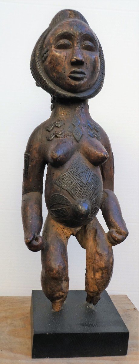 Statue Punu Lumbo Du Gabon