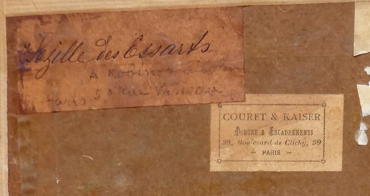 Pastel Par Sezille Des Essarts 1867 - ?-photo-3