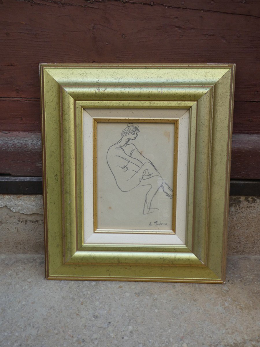Nude 1907 By Auguste Chabaud-photo-1