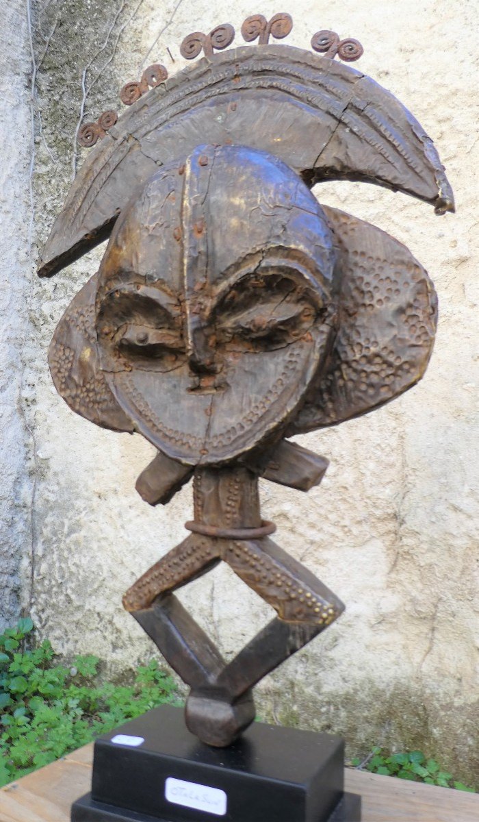 Reliquary Kota "otala Sun" From Gabon-photo-2
