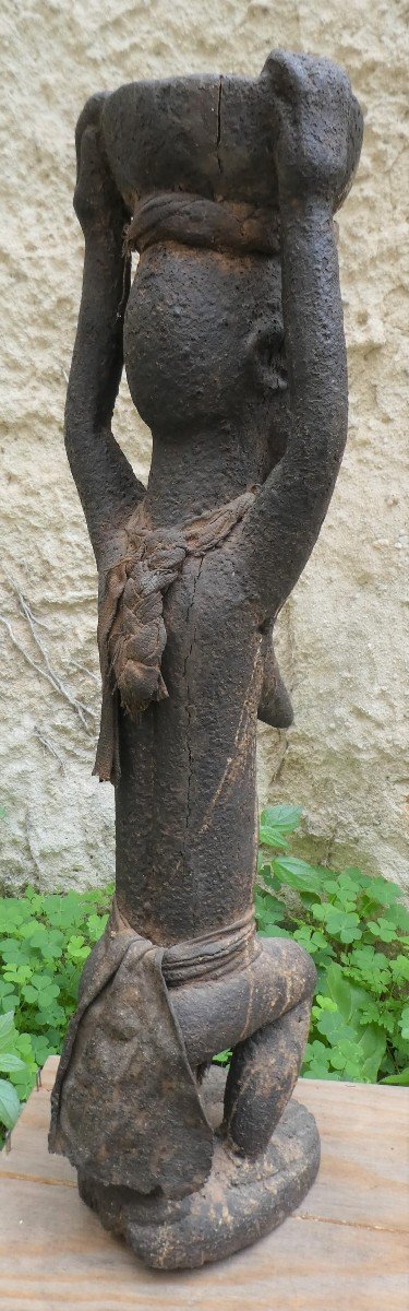 Gbekré Baoulé Monkey From Ivory Coast-photo-5