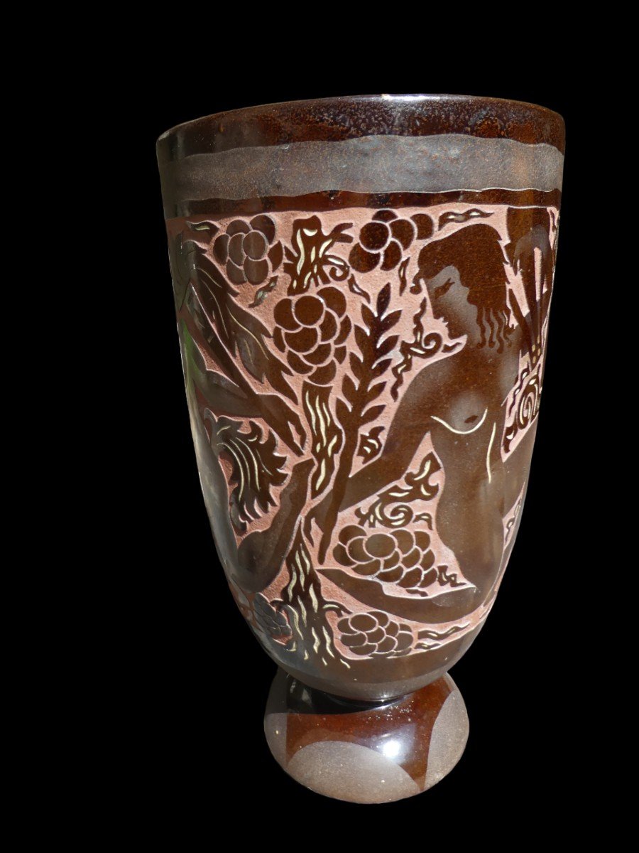 Vase Art-deco  De Roger Mequinion-photo-1