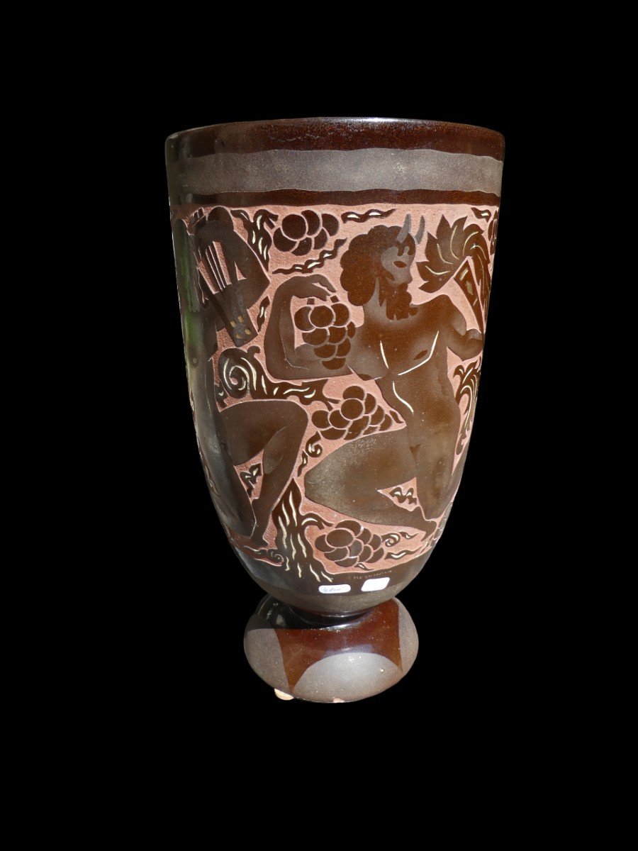 Vase Art-deco  De Roger Mequinion