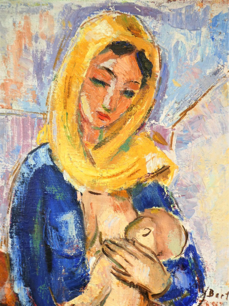 The Madonna By Laszlo Barta 1902-1961-photo-2