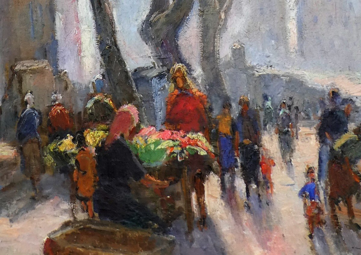 The Marseille Flower Market By Jean Baptiste Conio-photo-4