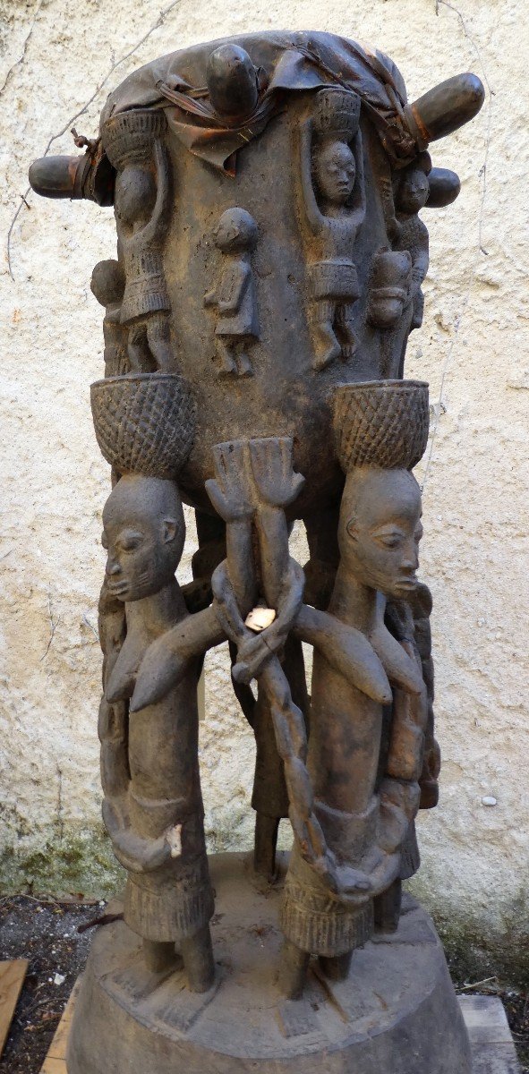 Tambour Royal  Yoruba Du Nigéria-photo-8