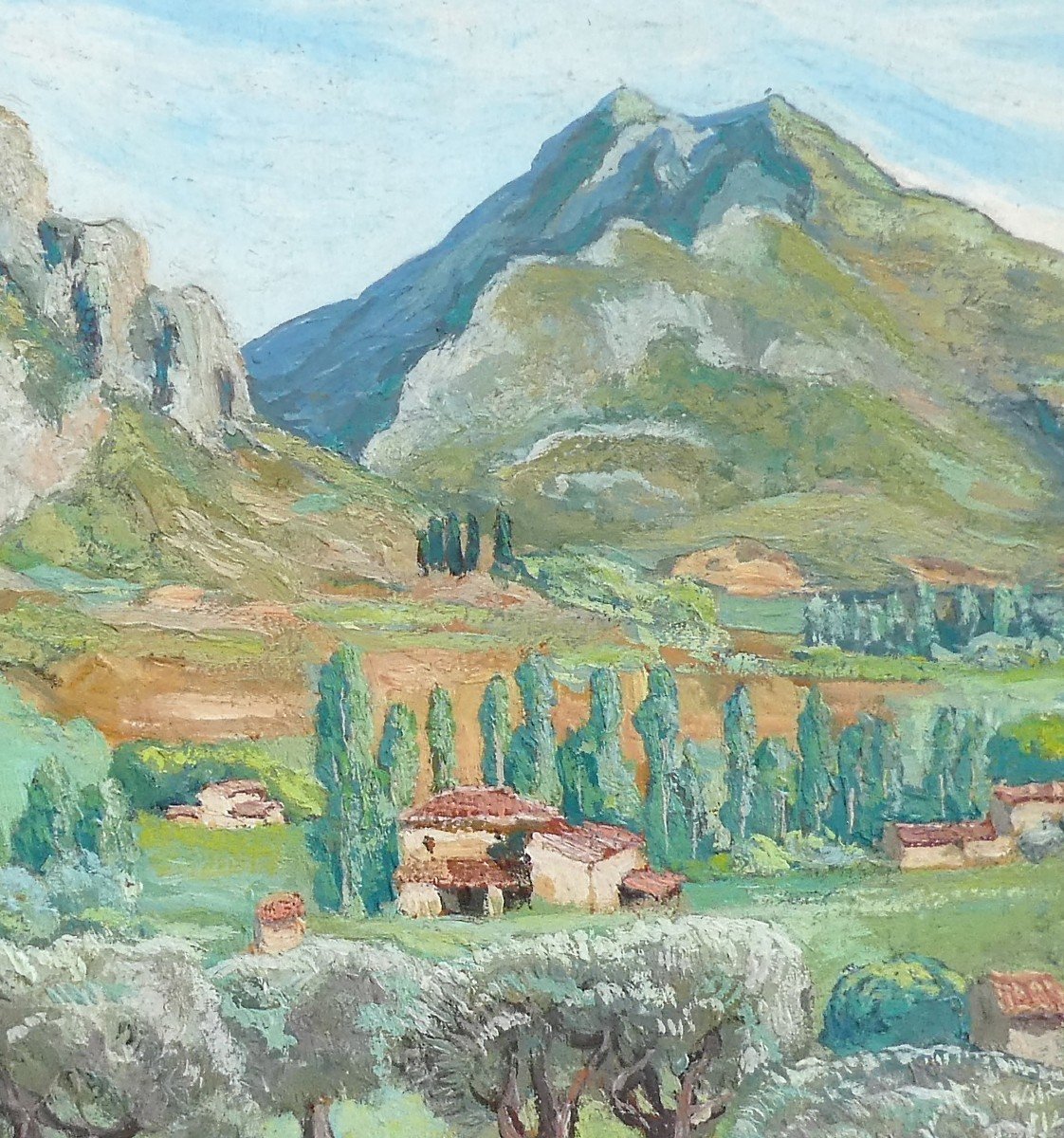Aiguines - Moustiers From 1928 By Pierre Girieud 1876-1948-photo-7