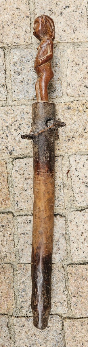 Bâton De Commandement FANG MVAÏ Du Gabon-photo-2
