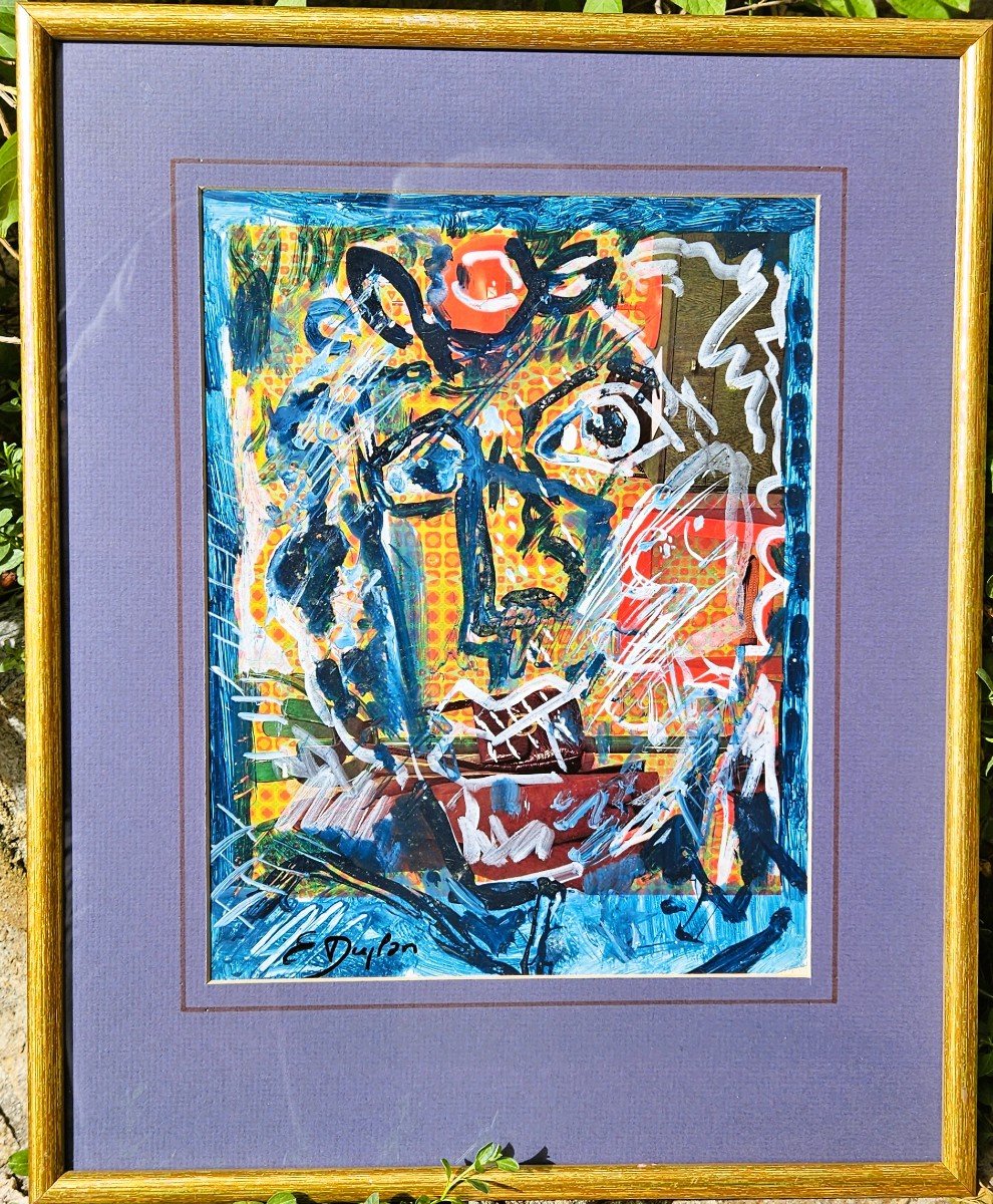 Portrait By Edmond Duplan 1910-1994
