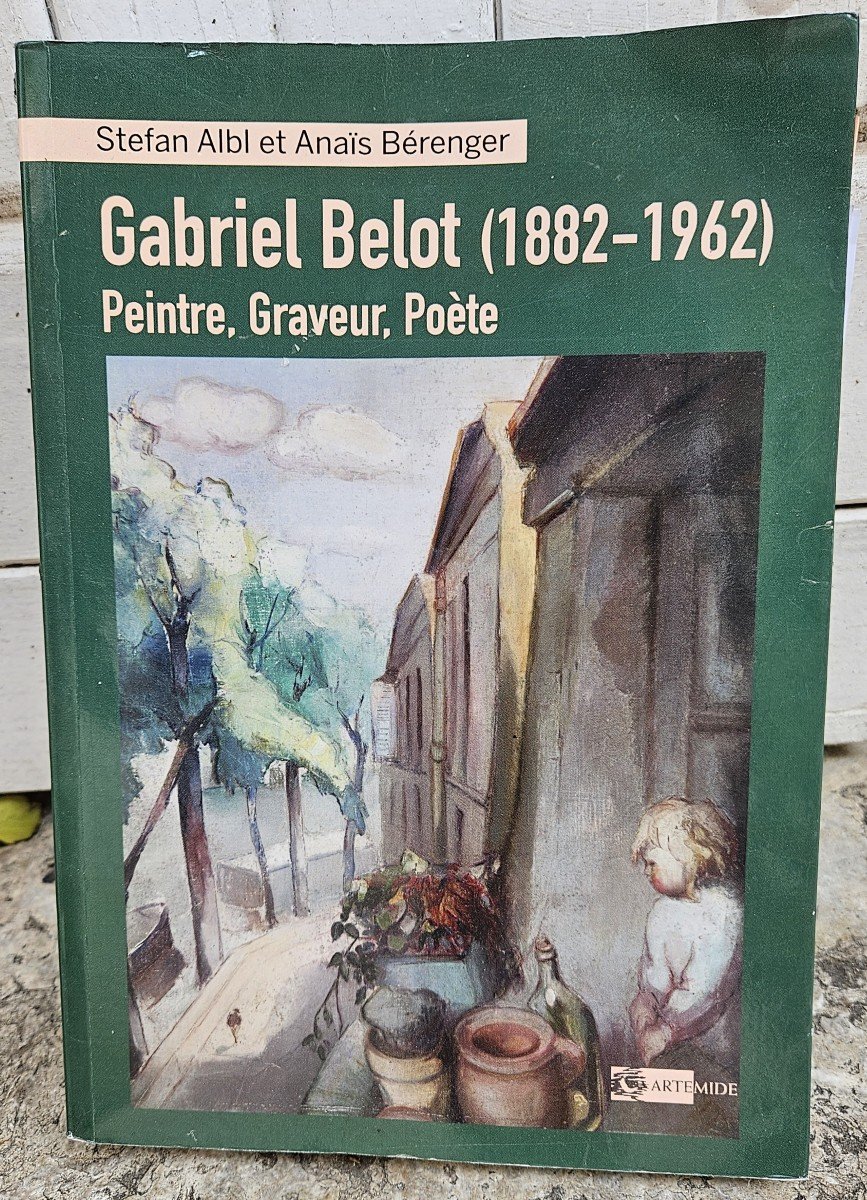 Les 3 Pommes Par Gabriel Belot 1882-1962-photo-1