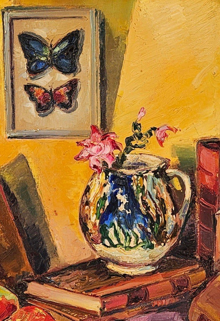 Les 3 Pommes Par Gabriel Belot 1882-1962-photo-5