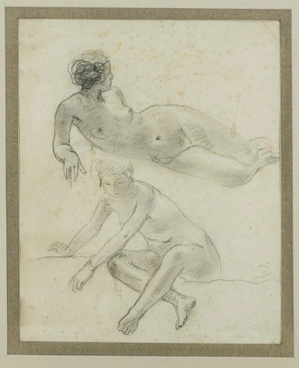 Original Drawing By Henri Lebasque 1865-1937