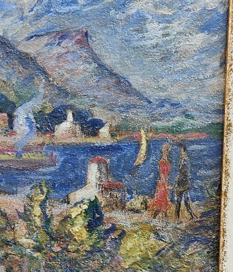 Le Coudon Vue Des Sabettes Par José Mange 1866-1935-photo-6