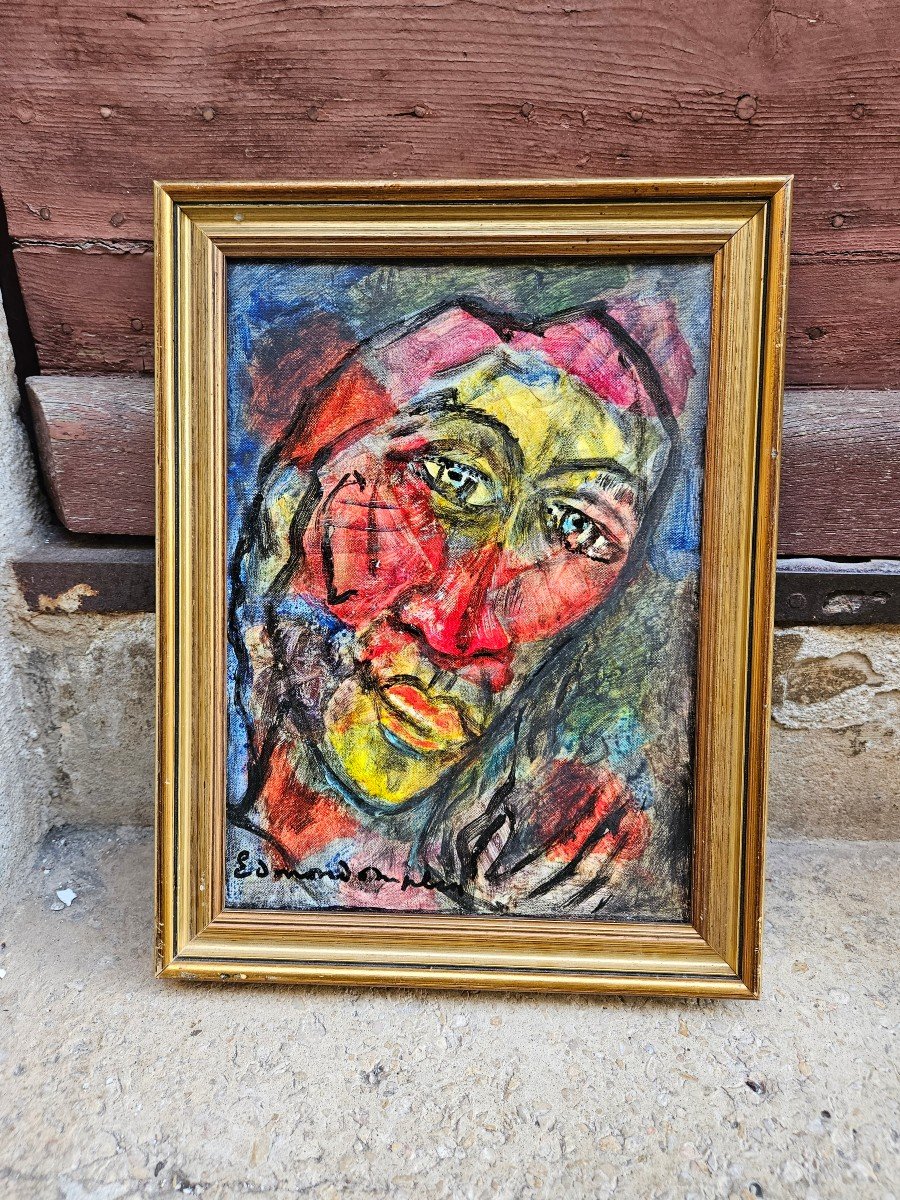 Le Pêcheur Aux Yeux Clairs de 1992  Par Edmond Duplan-photo-3