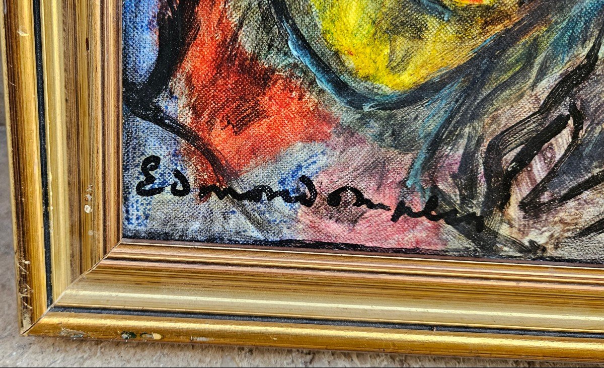 Le Pêcheur Aux Yeux Clairs de 1992  Par Edmond Duplan-photo-4