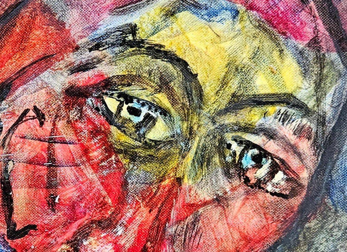 Le Pêcheur Aux Yeux Clairs de 1992  Par Edmond Duplan-photo-1