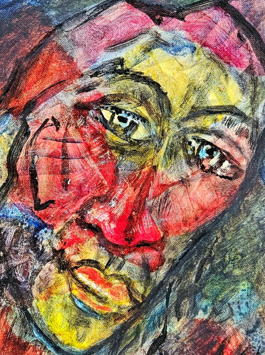 Le Pêcheur Aux Yeux Clairs de 1992  Par Edmond Duplan-photo-2