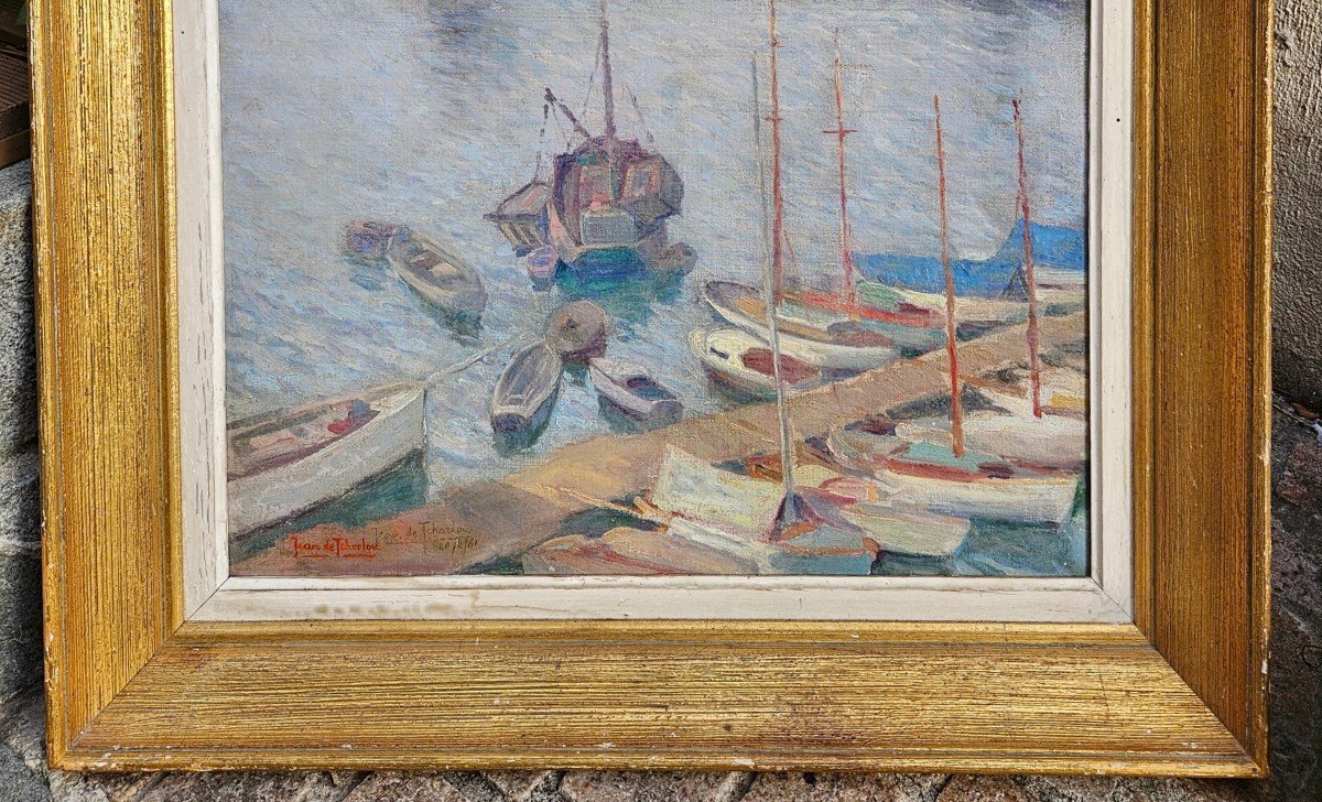 Port Of Marseille By Jean De Tchorlou-photo-4