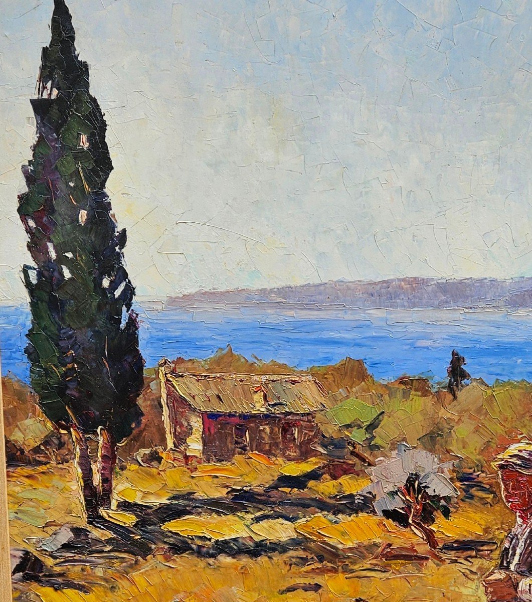 The Corsican Shepherd By Zarou 1930-2013-photo-2