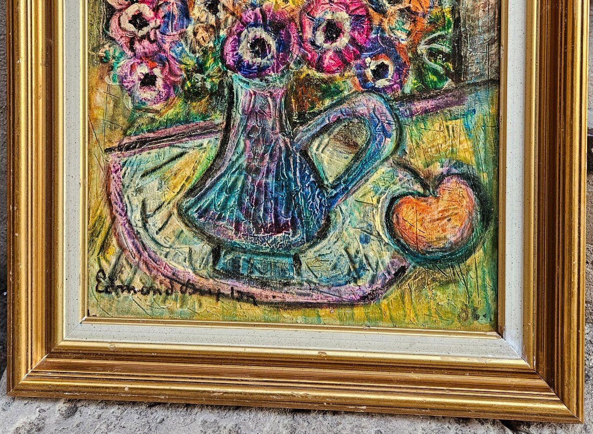 Anemones By Edmond Duplan 1910-1994-photo-3