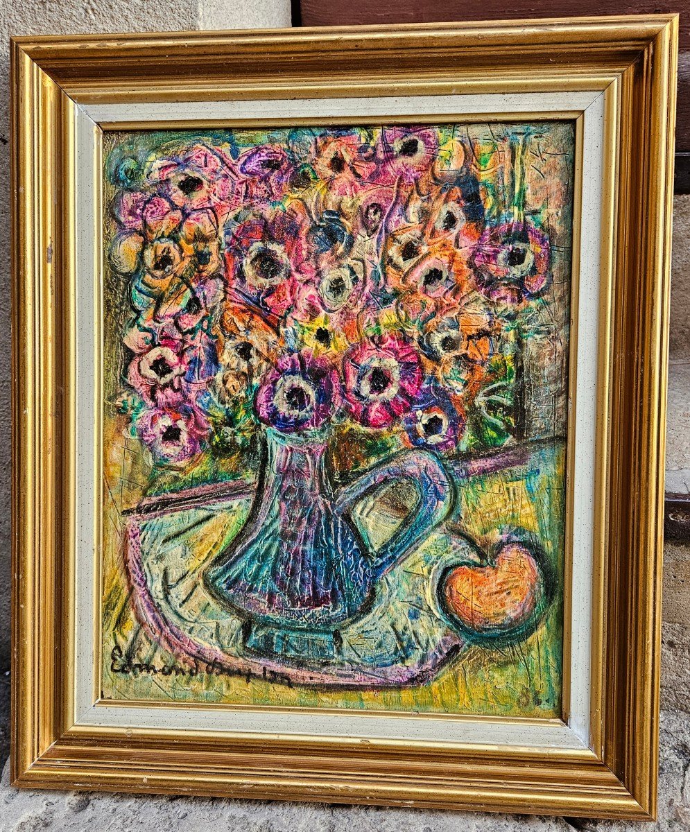 Anemones By Edmond Duplan 1910-1994